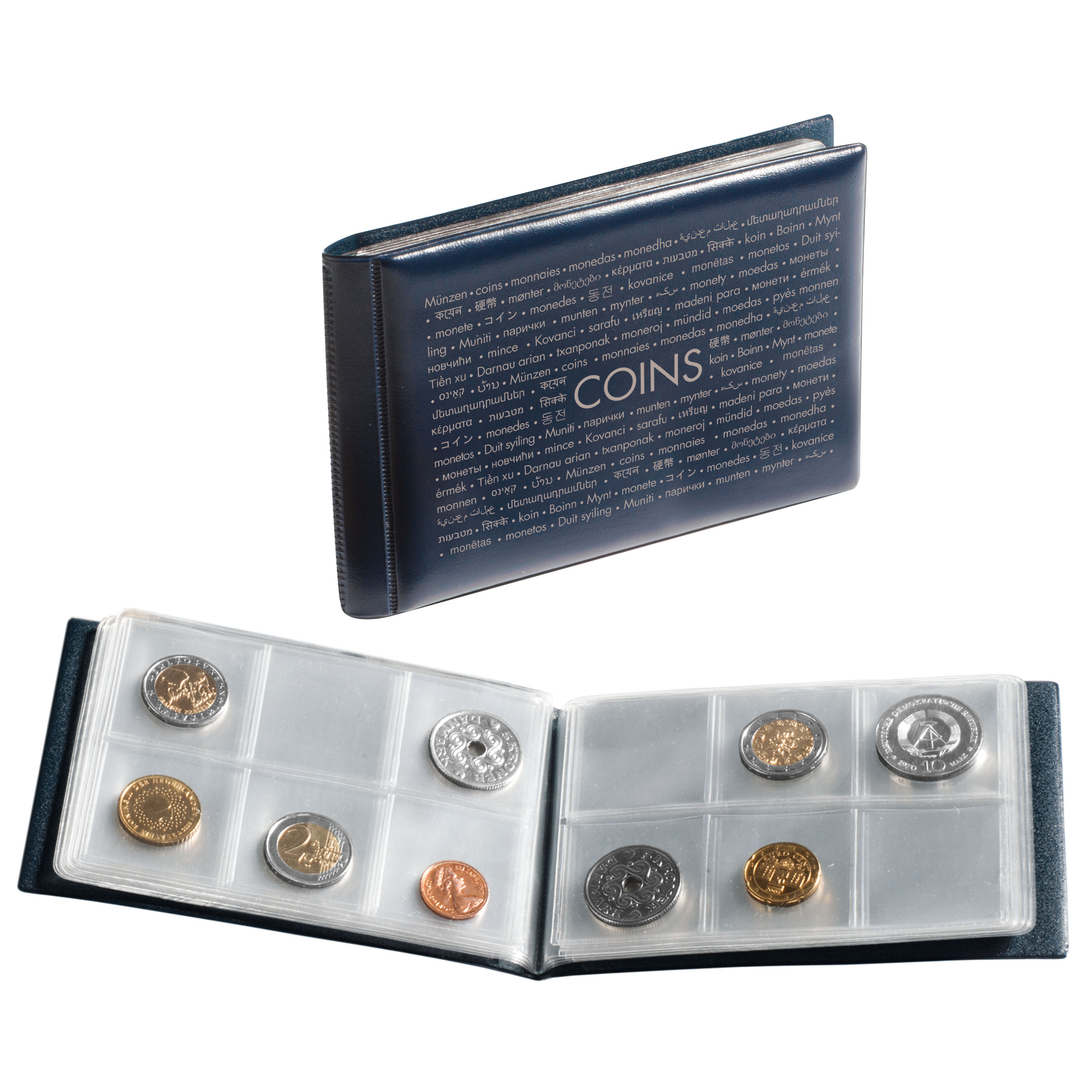 Classeur numismatique de poche - Albums et recharges pour pièces