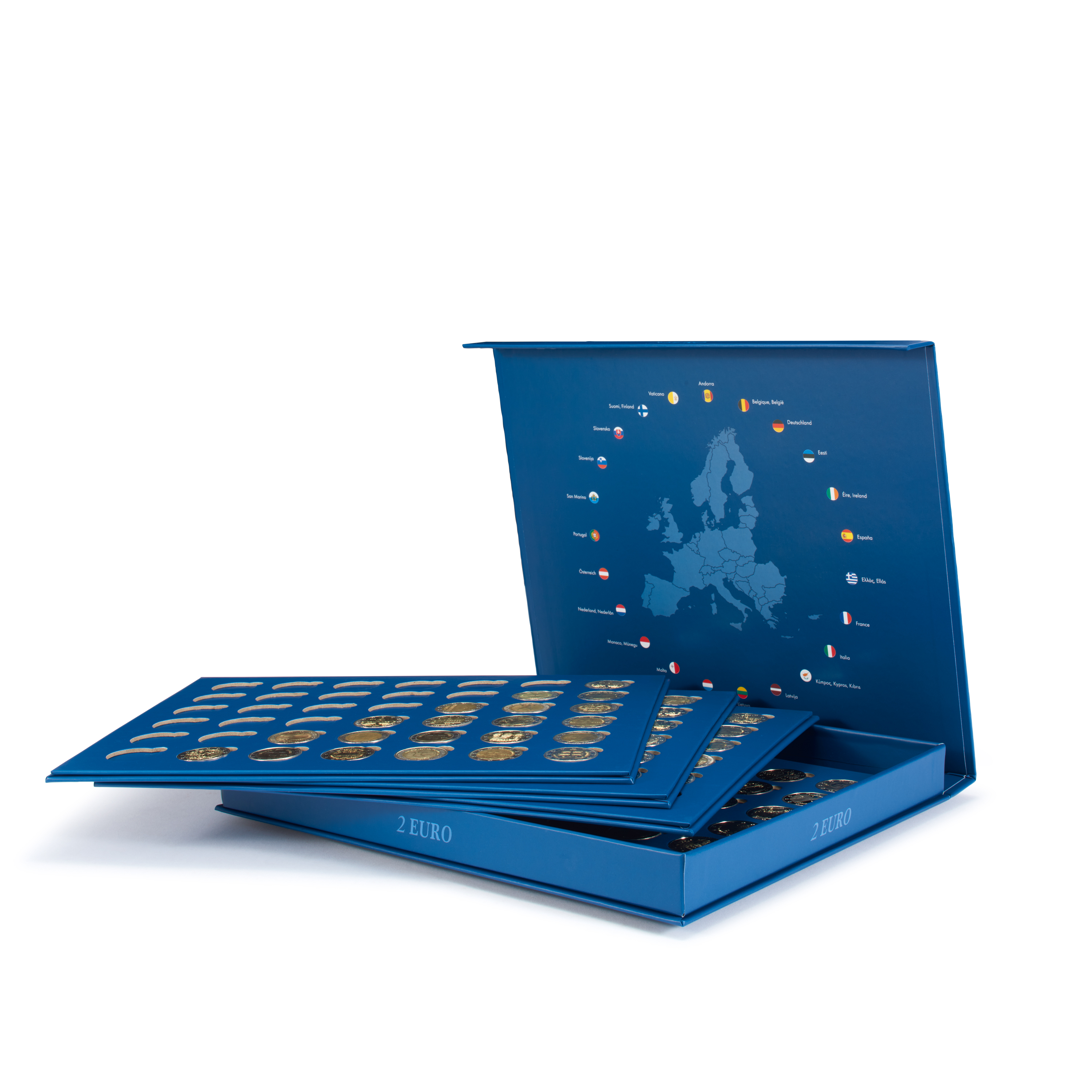 Album numismatique PRESSO, Euro collection pour pièces de monnaie de 2  euros online