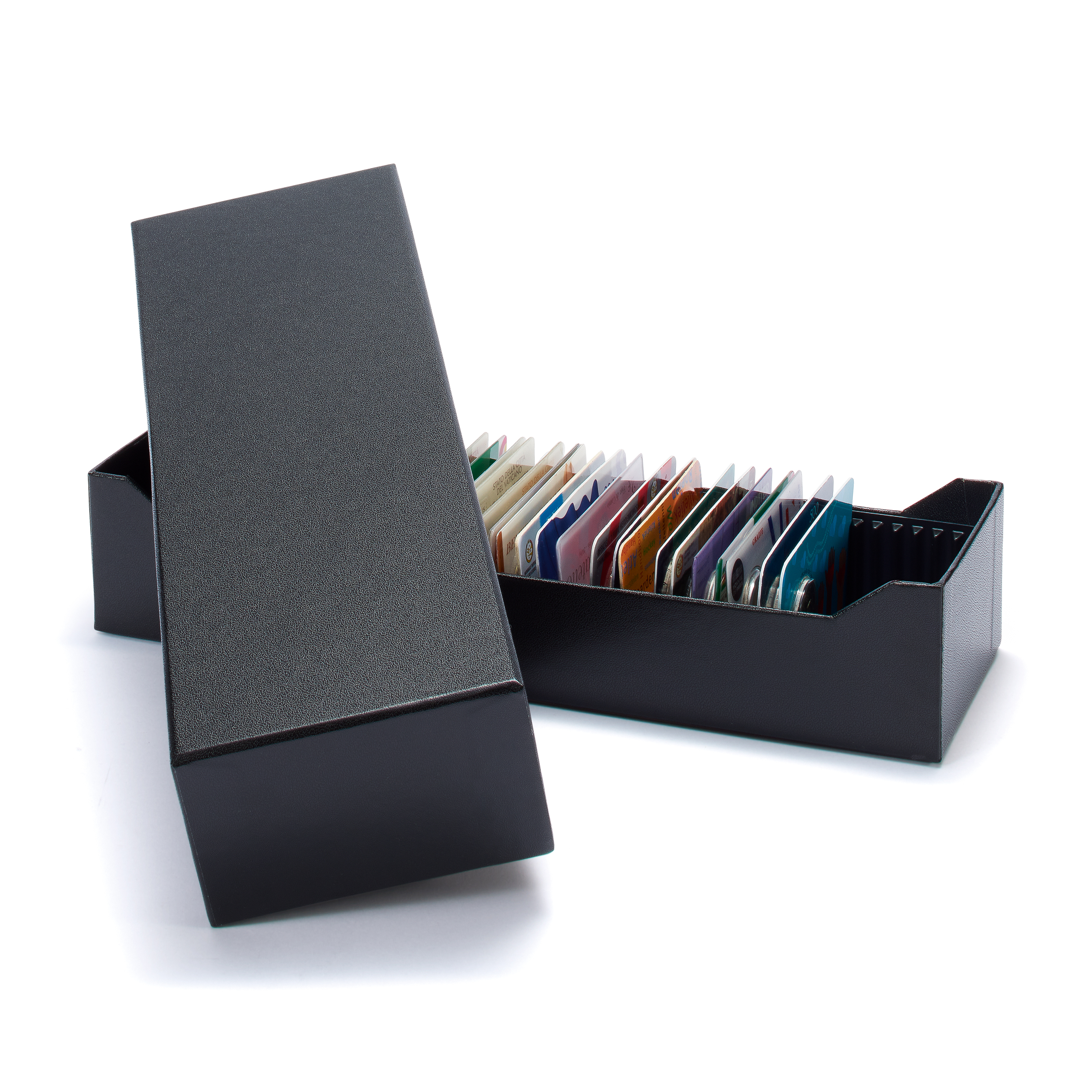 Leuchtturm 365162 Logik Archive Box for 40 Gold Bullion or Coin Cards - Vertical Format, Black, 300 x 65 x 95 mm : Leuchtturm GmbH Leuchtturm 365162 Logik Archive Box for 40 Gold Bullion or Coin Cards - Vertical Format, Black, 300 x 65 x 95 mm : Leuchtturm GmbH