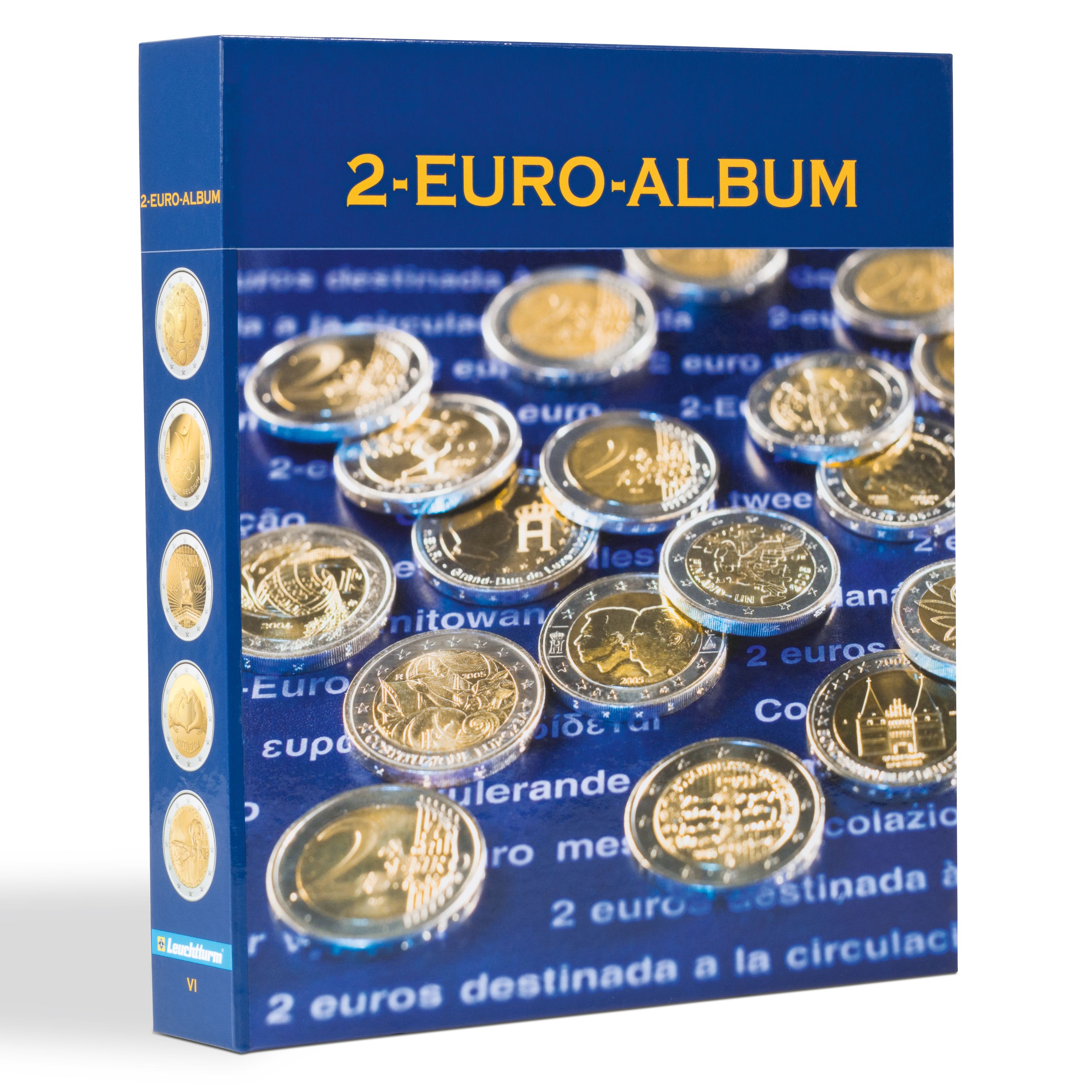 Album numismatique VISTA, euros tome 2, nouveaux pays de l'UE avec étu –