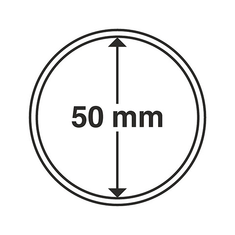 40 Capsules Pour Pièces De Monnaie – Diamètre Intérieur 40 Mm – Prophila – Protection Anti-rayures