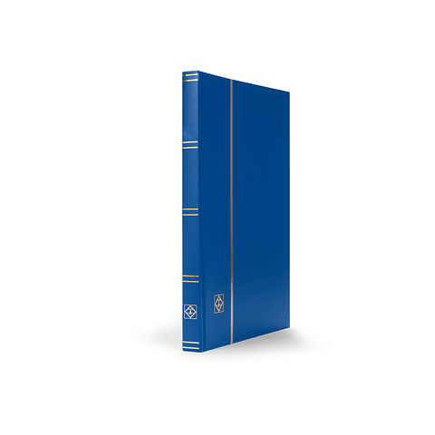 Prophila Album Timbres 64 Pages Noires – Couverture Matelassée Verte Luxe – 9 Pochettes Par Page, Reliure Double Articulation, Format 23x30.5 Cm