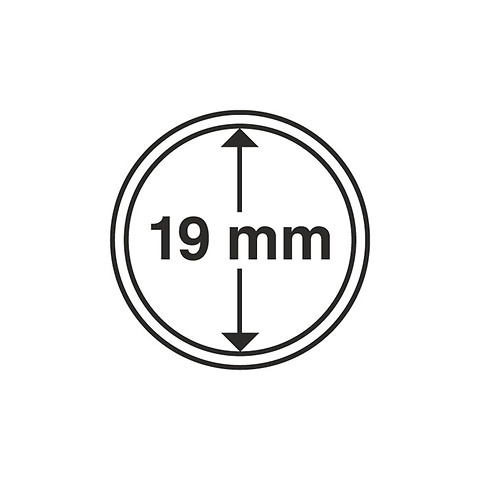 Leuchtturm Capsules QUADRUM Pièces 34 Mm - Lot 10 Capsules Protection Monnaie