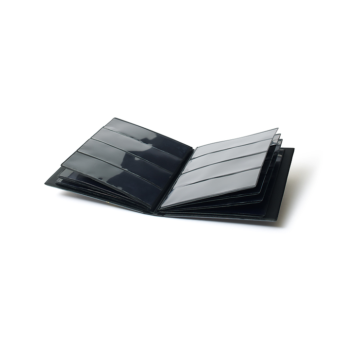 Route Album à pochettes pour timbres, noir