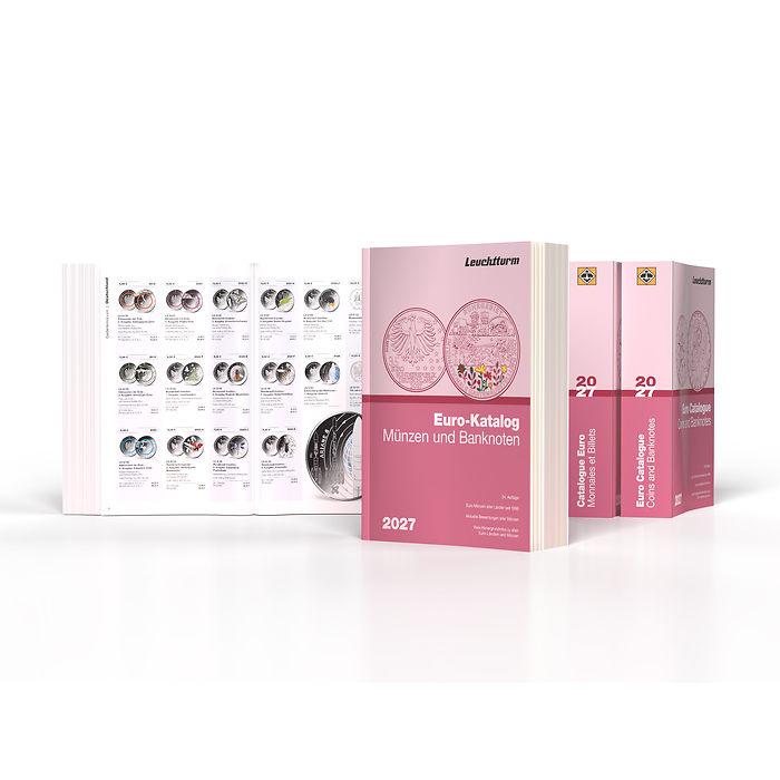 Euro Catalogue pour pièces et billets  2027, Allemand