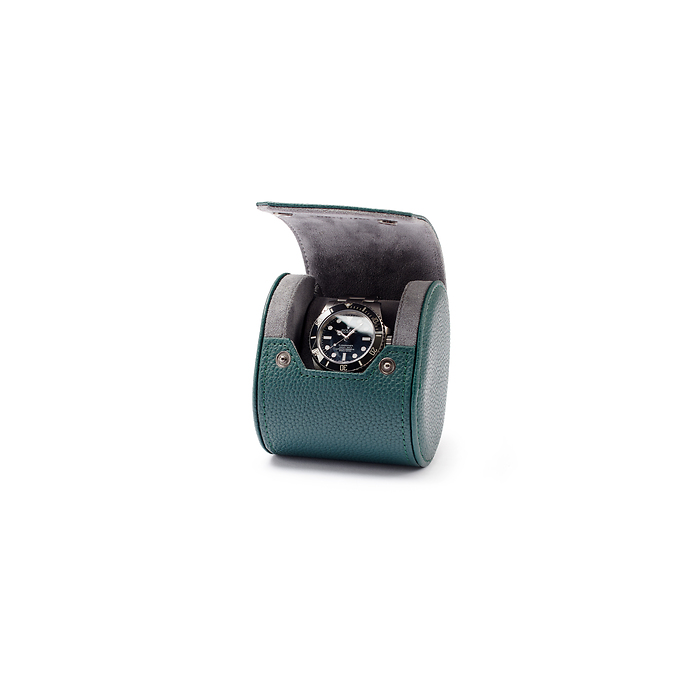 Porte-montres Via, 1 compartiment, vert foncé