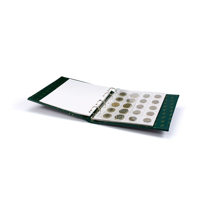 Album pour la monnaie Numis, Classic avec étui de protection, vert