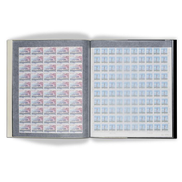 Album pour 24 feuilles entières maxi. 250x300 mm