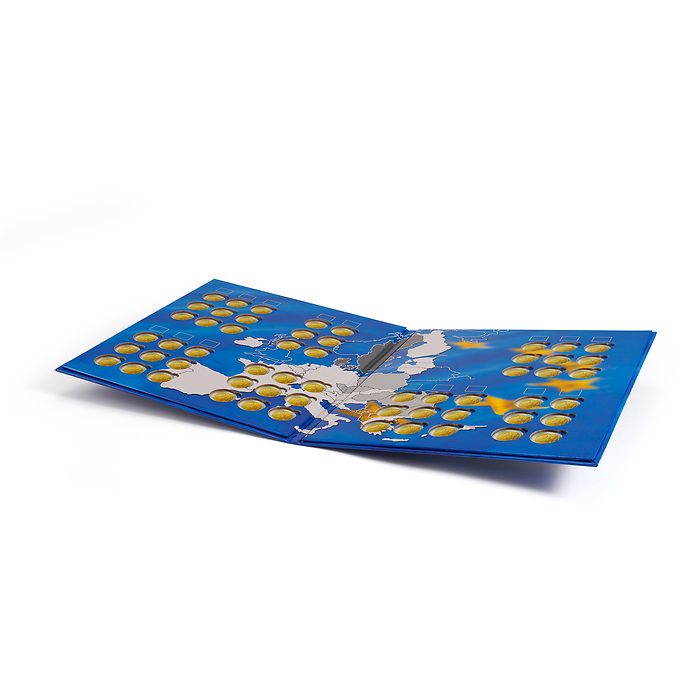 Album Numismatique Presso, Euro collection pour pièces de monnaie de 2 Euros