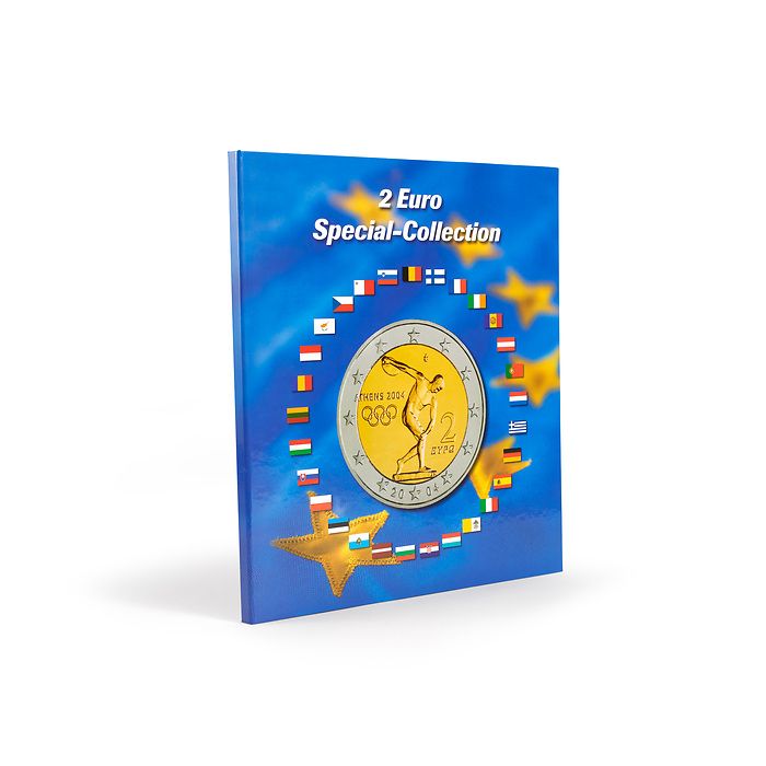 Album Numismatique Presso, Euro collection pour pièces de monnaie de 2 Euros