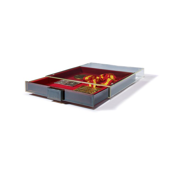 Médaillier MB sans subdivision 210x270 mm, teinte fumée