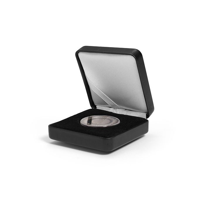 Ecrin Numismatique Nobile pour pièces jusqu'à Ø 36 mm, noir