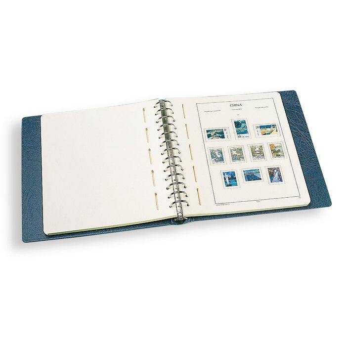 Leuchtturm Reliure à anneaux Excellent DE, avec étui de protection, tabac