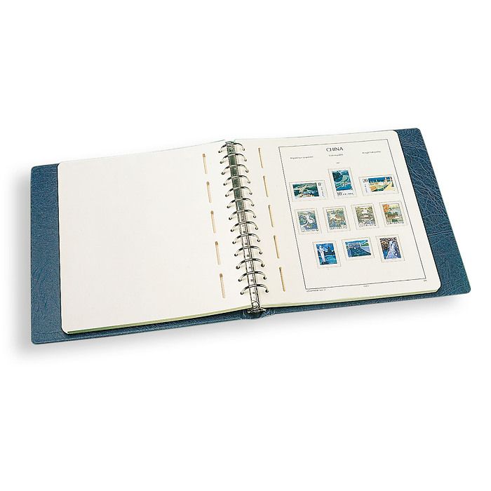 LEUCHTTURM Reliure à anneaux EXCELLENT DE, avec étui de protection, rouge