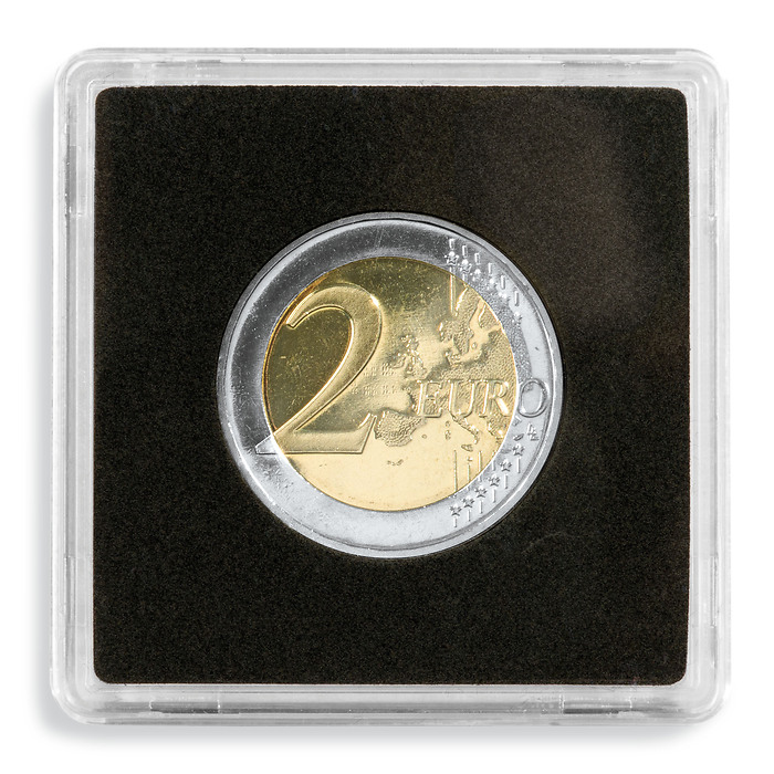 capsules Quadrum pour pièces de monnaie de diamètre intérieur 21 mm