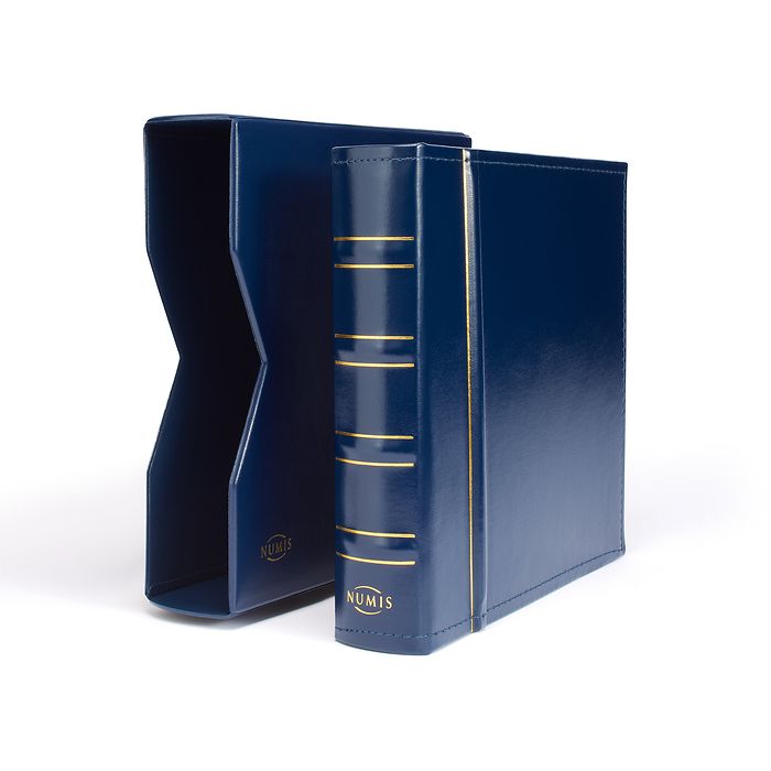 Album pour la monnaie Numis, Classic avec étui de protection, bleu