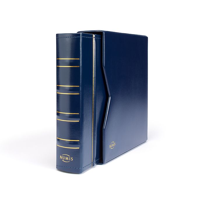 Album pour la monnaie Numis, Classic avec étui de protection, bleu
