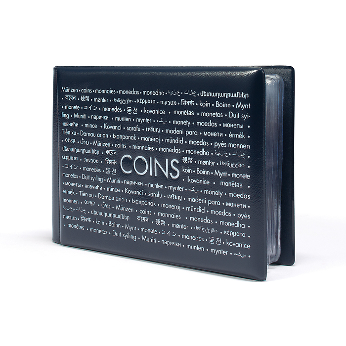 Album de poche pour 48 pièces   de monnaie, blue