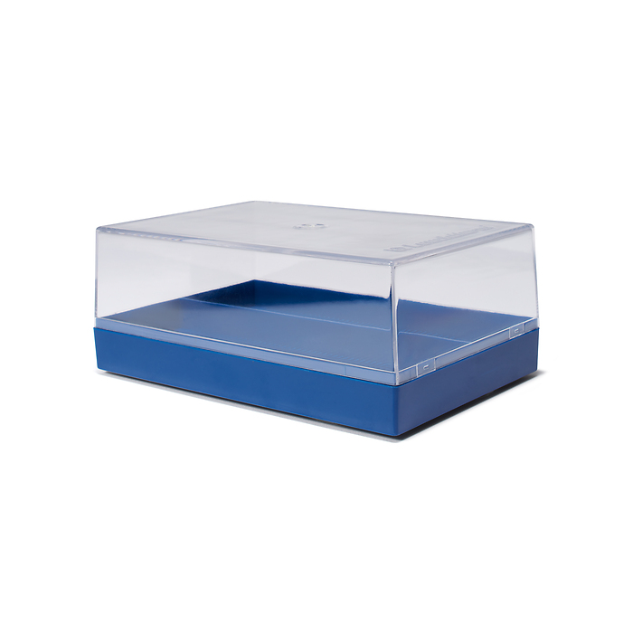 Coffret KRBox pour 100 cadres cartonnés, bleu
