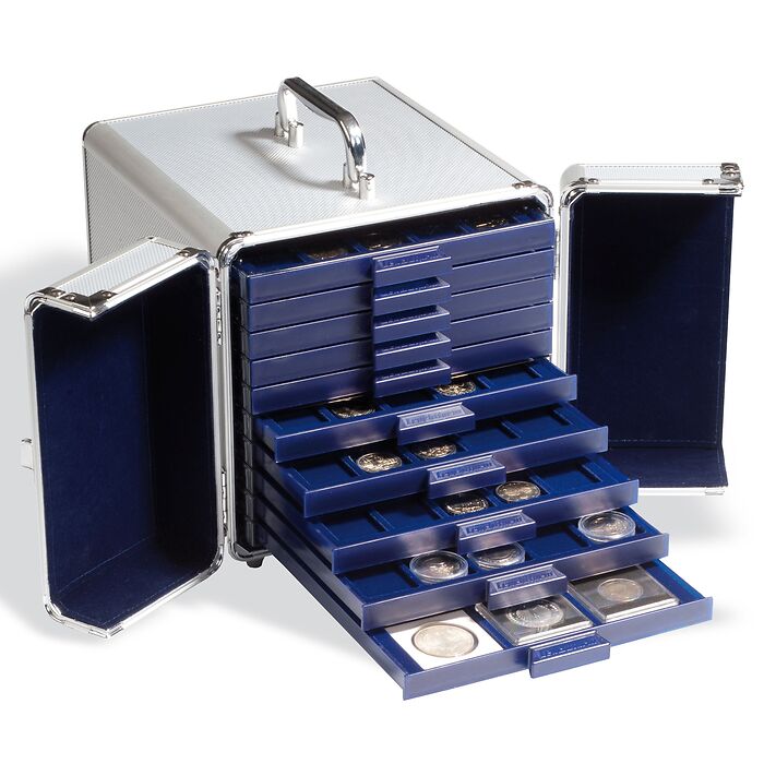 valisette Numismatique CargoS  10, pour 10 Médailliers Smart