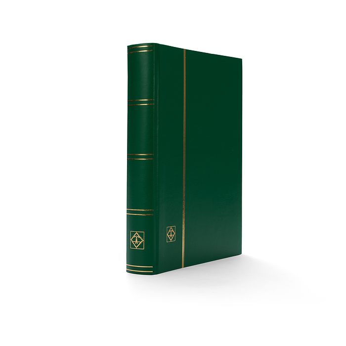 Classeur Basic, DIN A4, 64 pages blanches, couverture non matelassée, vert