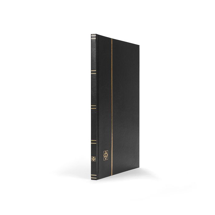 Classeur Basic, DIN A4, 16 pages blanches, couverture non matelassée, noir