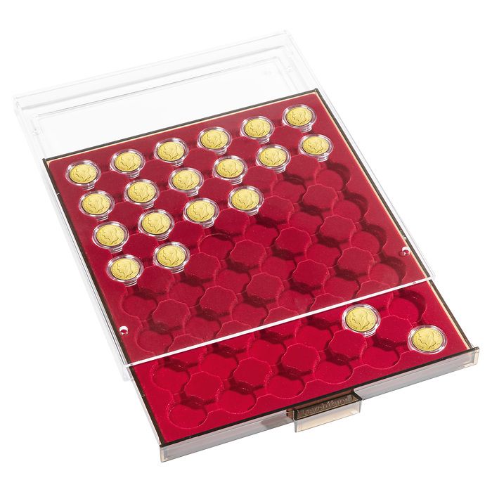 Médaillier MB 48 Compartiments pour GRIPS 21,5, teinte fumée