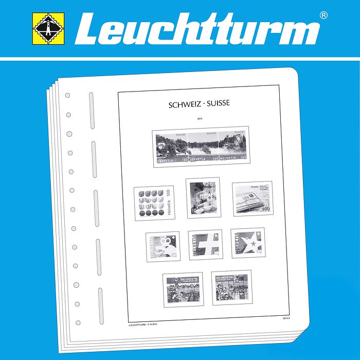 LEUCHTTURM SF-Feuilles préimprimées Suisse 'Pro Juventute' 1912-2019