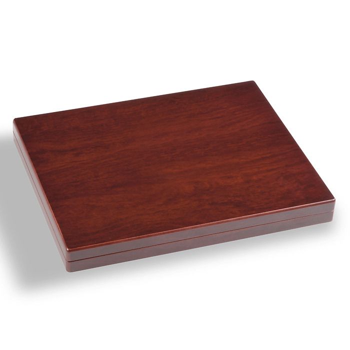 Coffret Numismatique VOLTERRA  UNO de luxe, pour 35pièces de 100euros or en caps d'origine