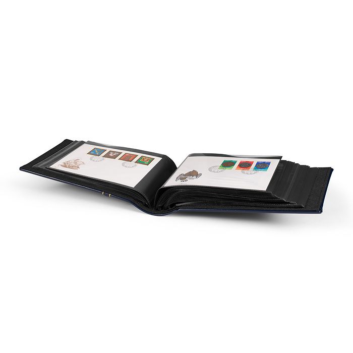 Album pour 100 FDC ou lettres  en C6, bleu