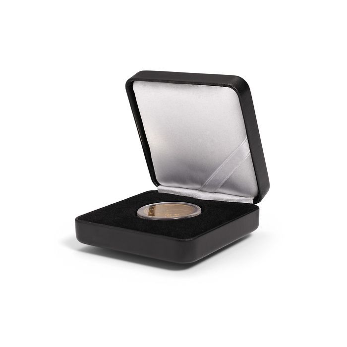 Ecrin Numismatique Nobile pour pièces jusqu'à Ø 30 mm, noir