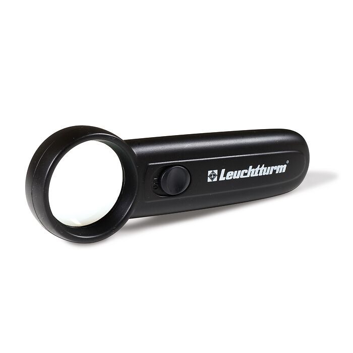 Loupe maniable, grossissement x 6 technique LED