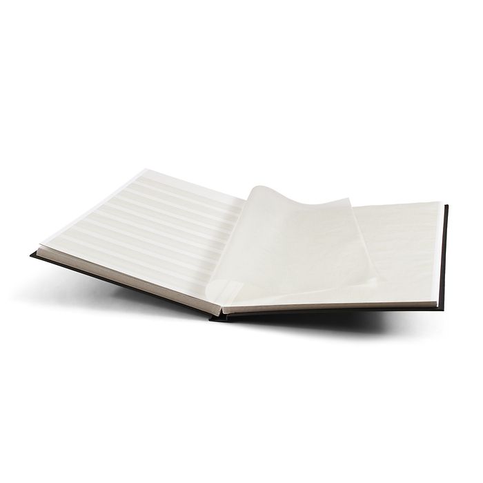 Classeur Basic, DIN A4, 32 pages blanches, couverture non matelassée, noir