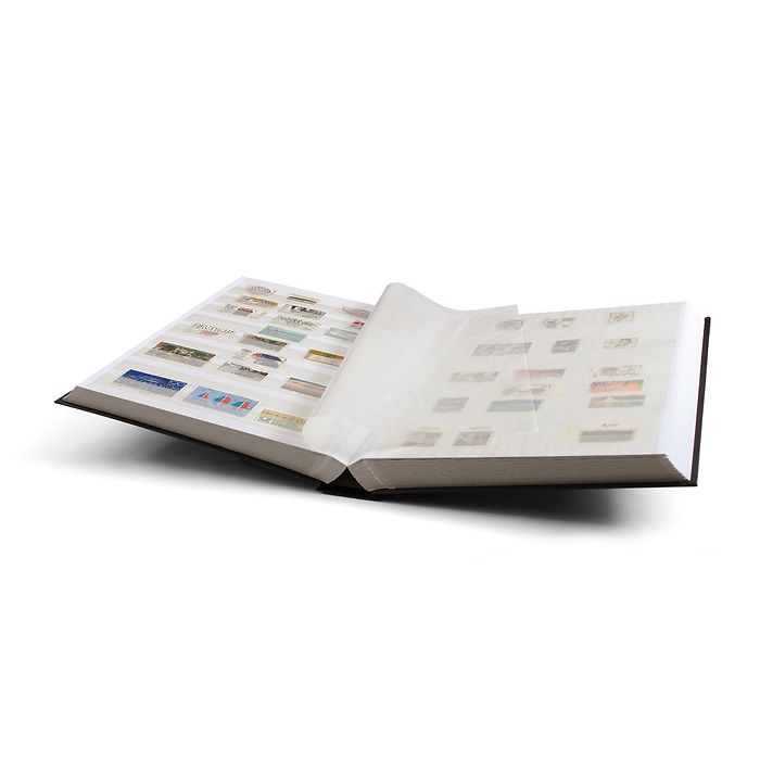 Classeur Basic, DIN A4, 64 pages blanches, couverture non matelassée, noir