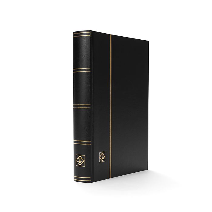 Classeur Basic, DIN A4, 64 pages blanches, couverture non matelassée, noir