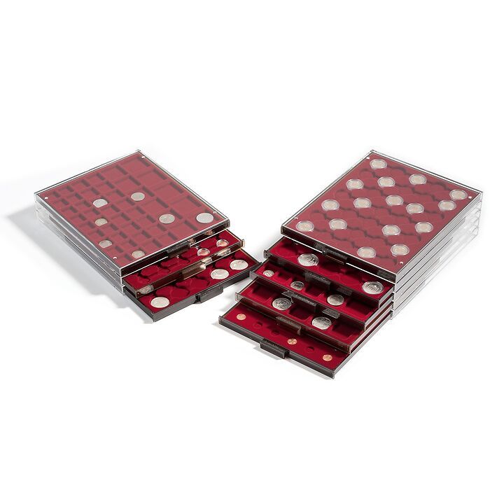 Médaillier MB 35 Compartiments pour GRIPS 28 + GRIPS 27, teinte fumée