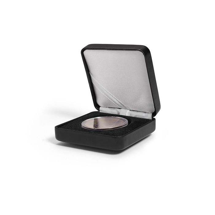Ecrin Numismatique Nobile pour pièces jusqu'à Ø 42 mm, noir
