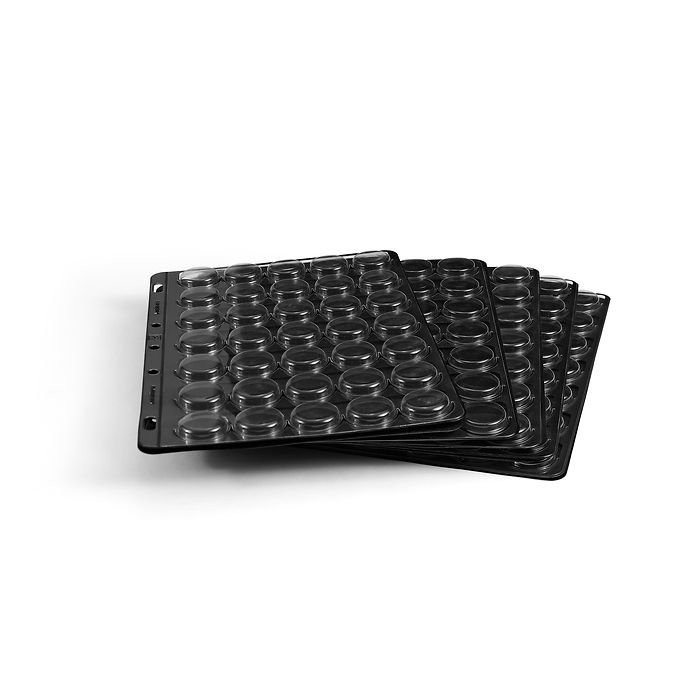 Recharges Compart, pour 35 muselets de champagne / capsules, noir