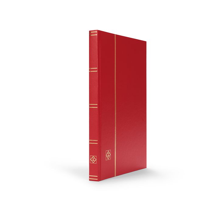 Classeur Basic, DIN A4, 32 pages blanches, couverture non matelassée, rouge
