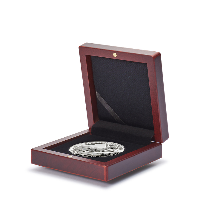 Ecrin Numismatique Volterra, pour 1 pièce de monnaie jusqu'à 60 mm Ø
