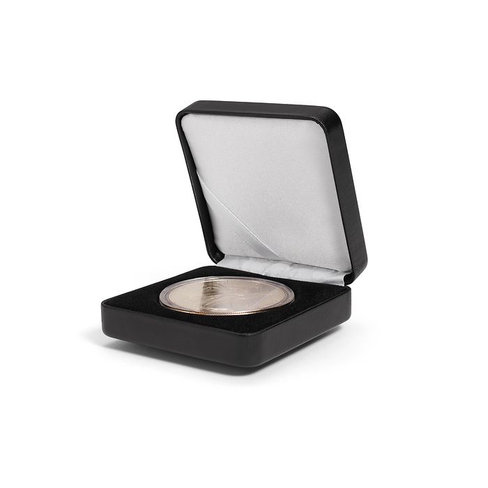 Ecrin Numismatique Nobile pour pièces jusqu'à Ø 48 mm, noir