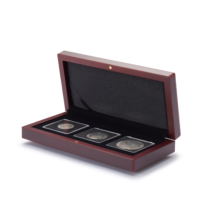 Ecrin Numismatique Volterra, pour 3 Quadrum