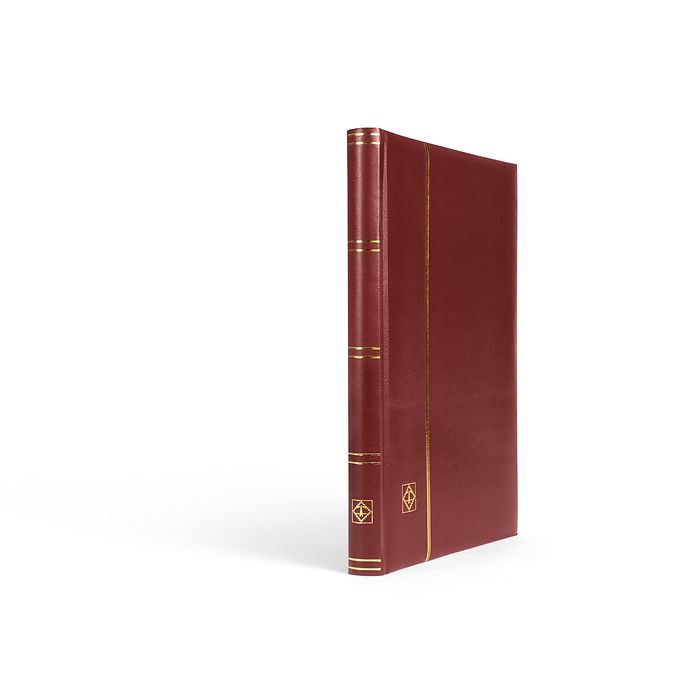 Classeur Comfort, DIN A4, 32 pages noires, couverture matelassée, bordeaux