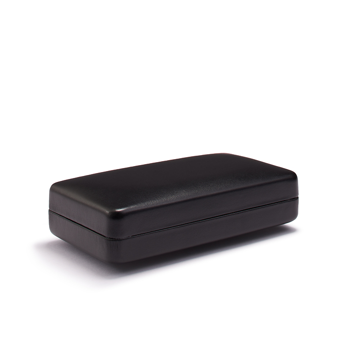 Ecrin Numismatique Nobile pour 2 Quadrum, 120x65 mm, noir