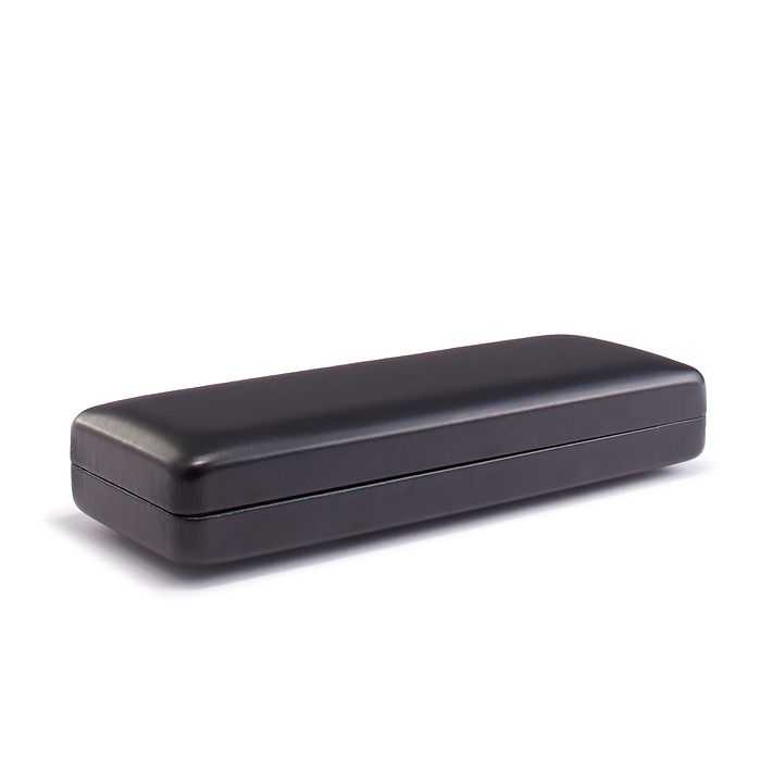 Ecrin Numismatique Nobile pour 3 Quadrum, 180x65 mm, noir