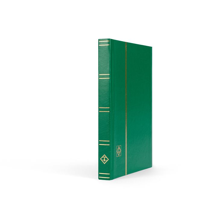 Classeur Basic, DIN A5, 32 pages noires, couverture non matelassée, vert