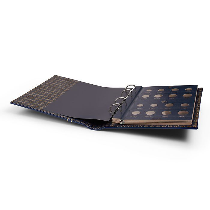 Optima Reliure Classic pour pièces Euros, impreinte tranche   et couverture + étui de prot