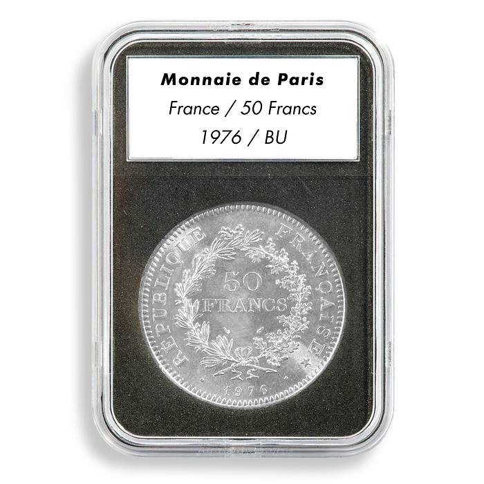 Capsules EVERSLAB pour pièces  de monnaie de diamètre intérieur 24 mm