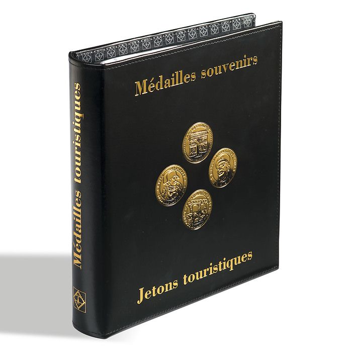 Album Optima pour médailles souvenirs avec 5 pochettes Optima