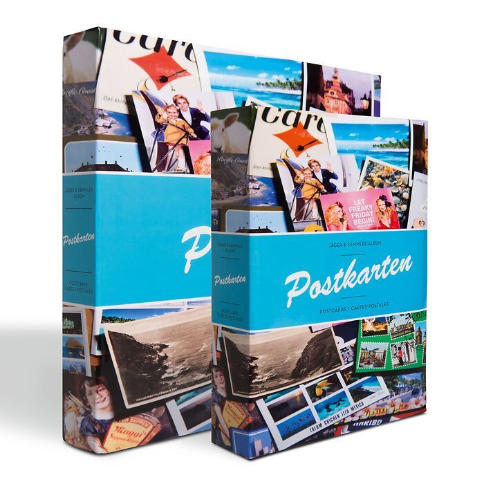 Album Postkarten pour 600 cartes postales, avec 50 feuilles  relliées